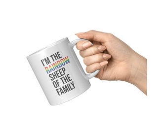 I'm The Rainbow Sheep of the Family Mug