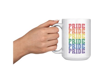 Rainbow Pride Coffee Mug