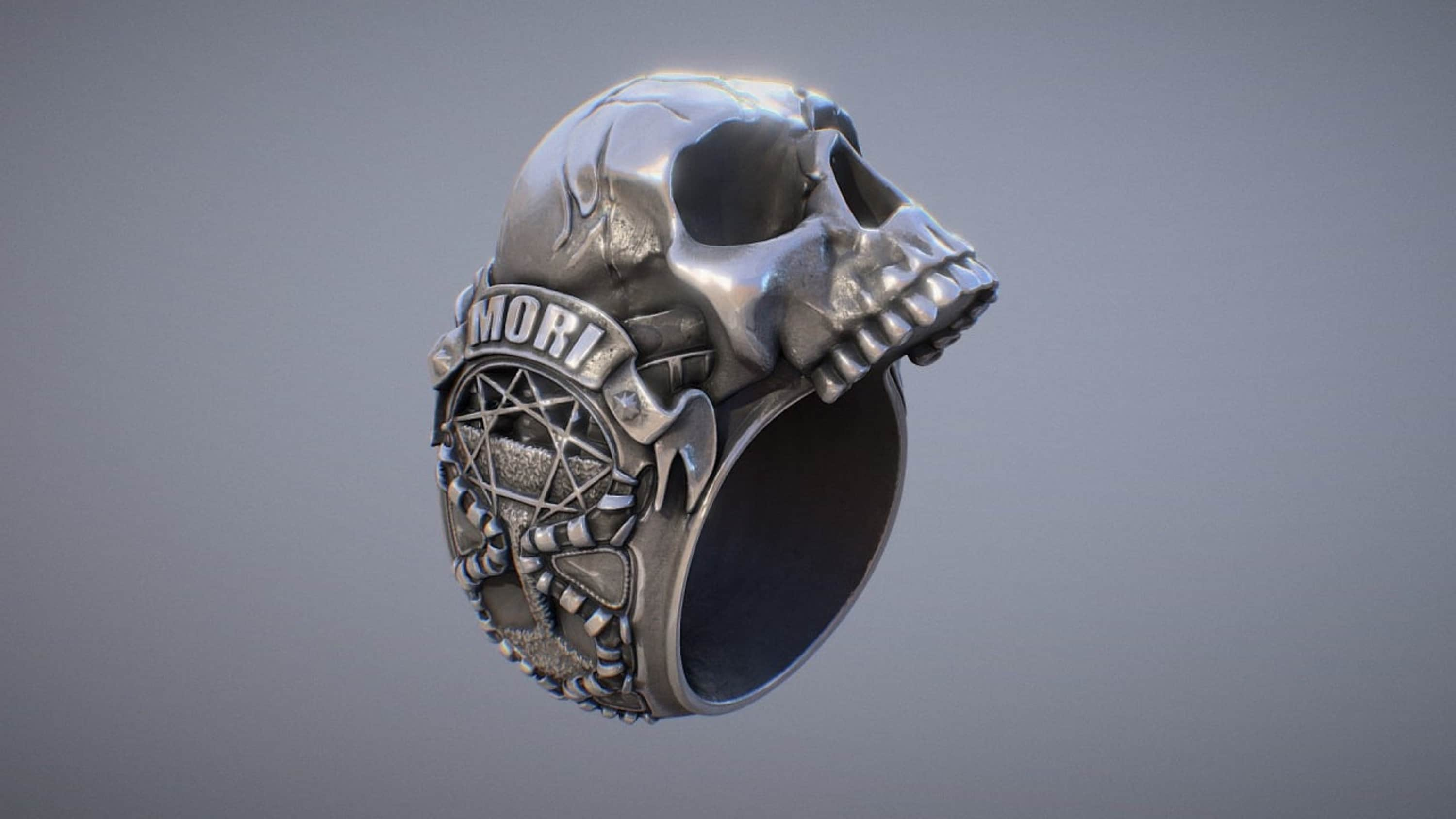 Louis vuitton LV ring men man 3D model 3D printable