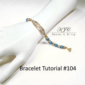 Bracelet Beading Tutorial #B-104