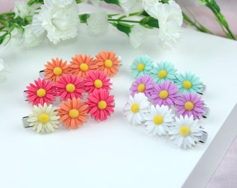 Molletta per capelli margherita / idea regalo / kawaii / primavera / carino / fiori