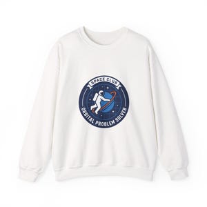 Orbital Problem Solver Mission Patch Sweatshirt | space, astronaut, mission patch