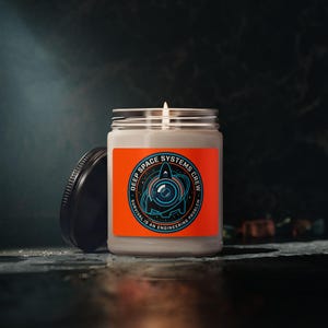 Deep Space Systems Club Scented Soy Candle, 9 oz, Gift For Science Lovers, Chemistry, Wise Buyer, High Quality, Premium, Stylish, Cleansing