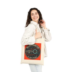Bolso tote Deep Space Survival Club, O2, Oxígeno, Espacio profundo, Espacio exterior, Extraterrestres, Astronautas, Regalo navideño, Genial, Moderno, Fresco, Divertido