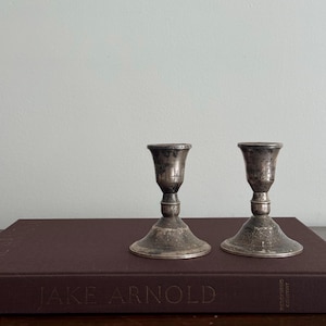Sterling Weighted Candlestick - Etsy