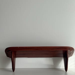Vintage Wooden Wall Shelf, Antique Shelving, Wall Decor