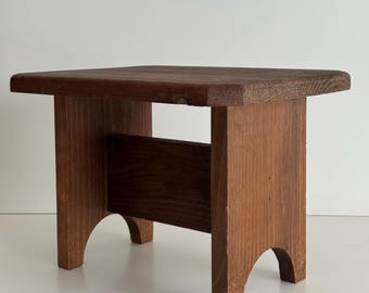 Antique Cricket Wooden Stool | Arts & Crafts Home Decor