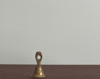 Antique Miniature Brass Bell | Ringing Bell