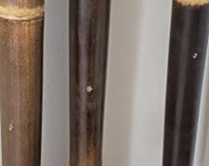 Bamboo Stick Branches/natural Bamboo Sticks/black Design Sticks/green