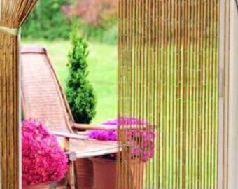 Bamboo Bead Doorway Curtain Screen