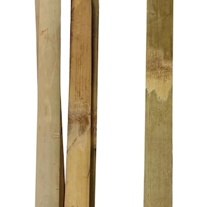 Yellow bamboo plank, 1.5&quot; wide, 3&#39;,6&#39; and 94&quot; length, buy in 2 pcs -10 pcs packages.