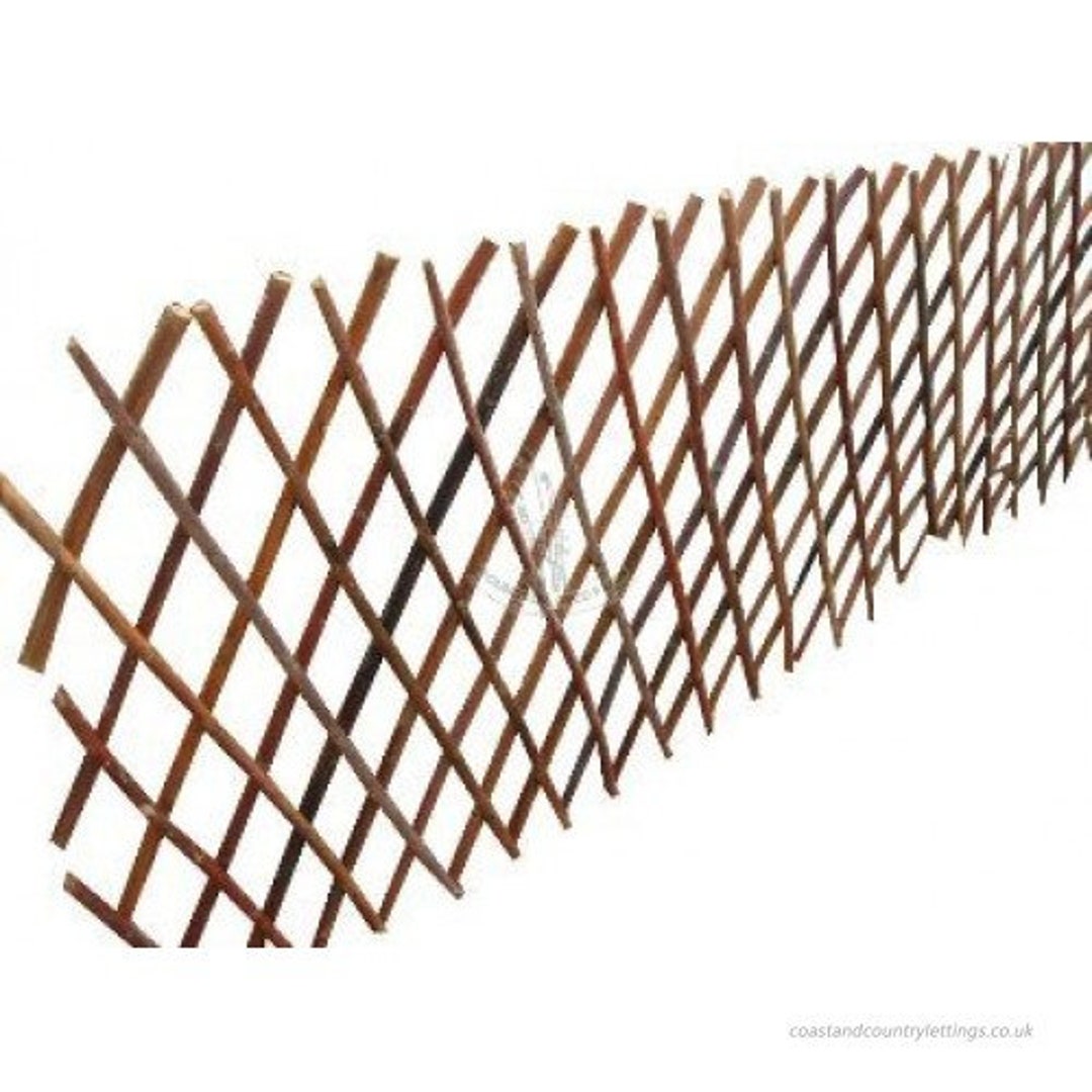 Willow Expandable Trellis Fence Etsy
