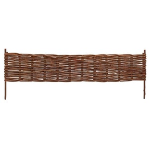 Willow hurdle border edging, 48"L