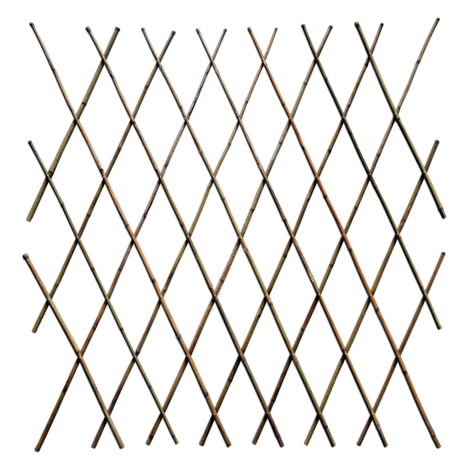 Bamboo Expandable Trellis Fence Etsy