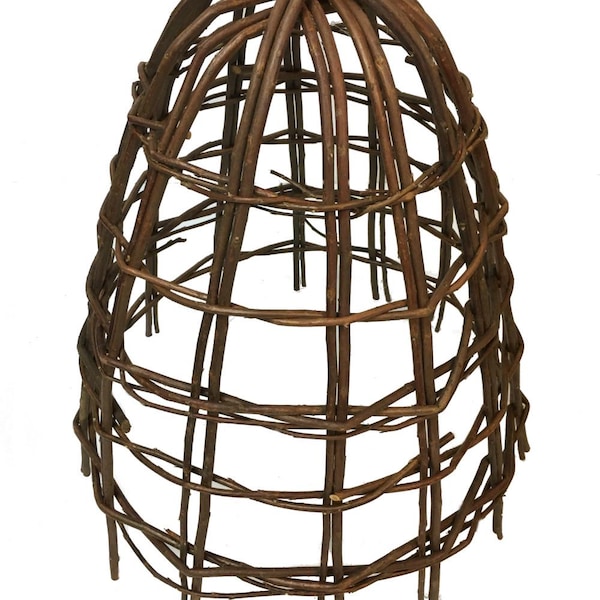 Willow Cloche, Brown or Debarked