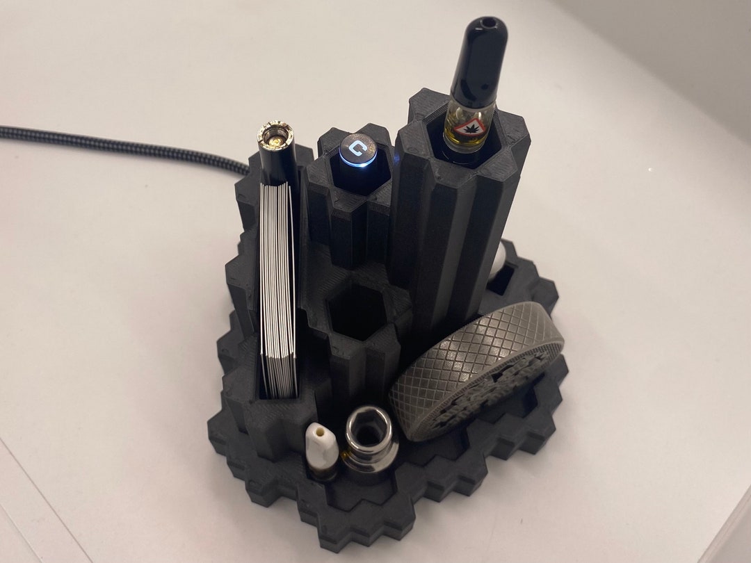 Vape Pen Charging Station With Accessory and Business Card Etsy