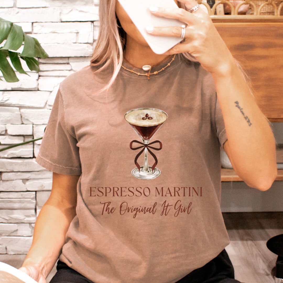 Espresso Martini Shirt Martini Shirt Social Club Shirt Classy Cocktail