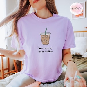 Need Coffee T-Shirt: Oversized Boxy Fit, Coffee Lover Gift