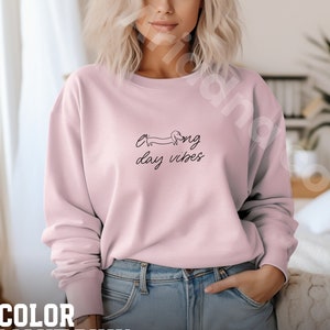 Dog Mama Sweatshirt: Dachshund Lover Crewneck