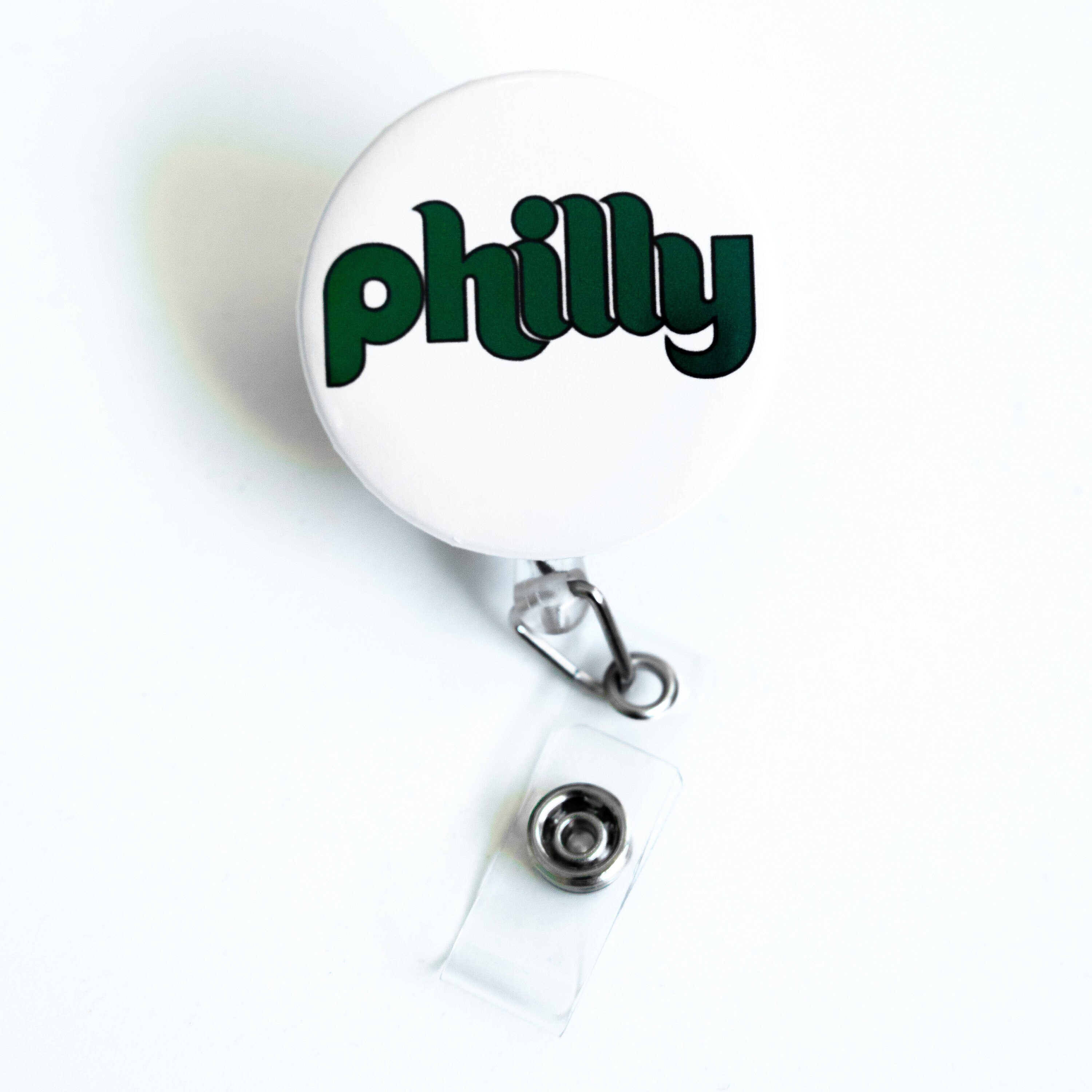 Philly Philadelphia Eagles Sports Nurse Badge Reel Buddy/id Holder