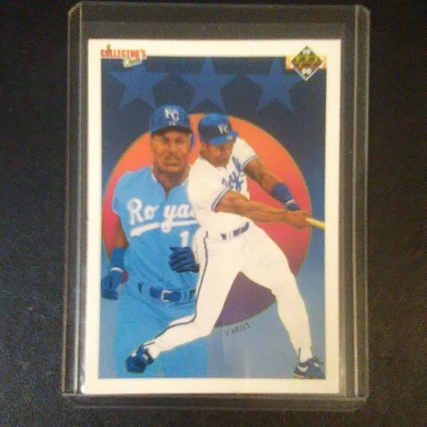 1990 Upper Deck - Bo Jackson Kansas City Royals Team Card  / Sportscards Gift