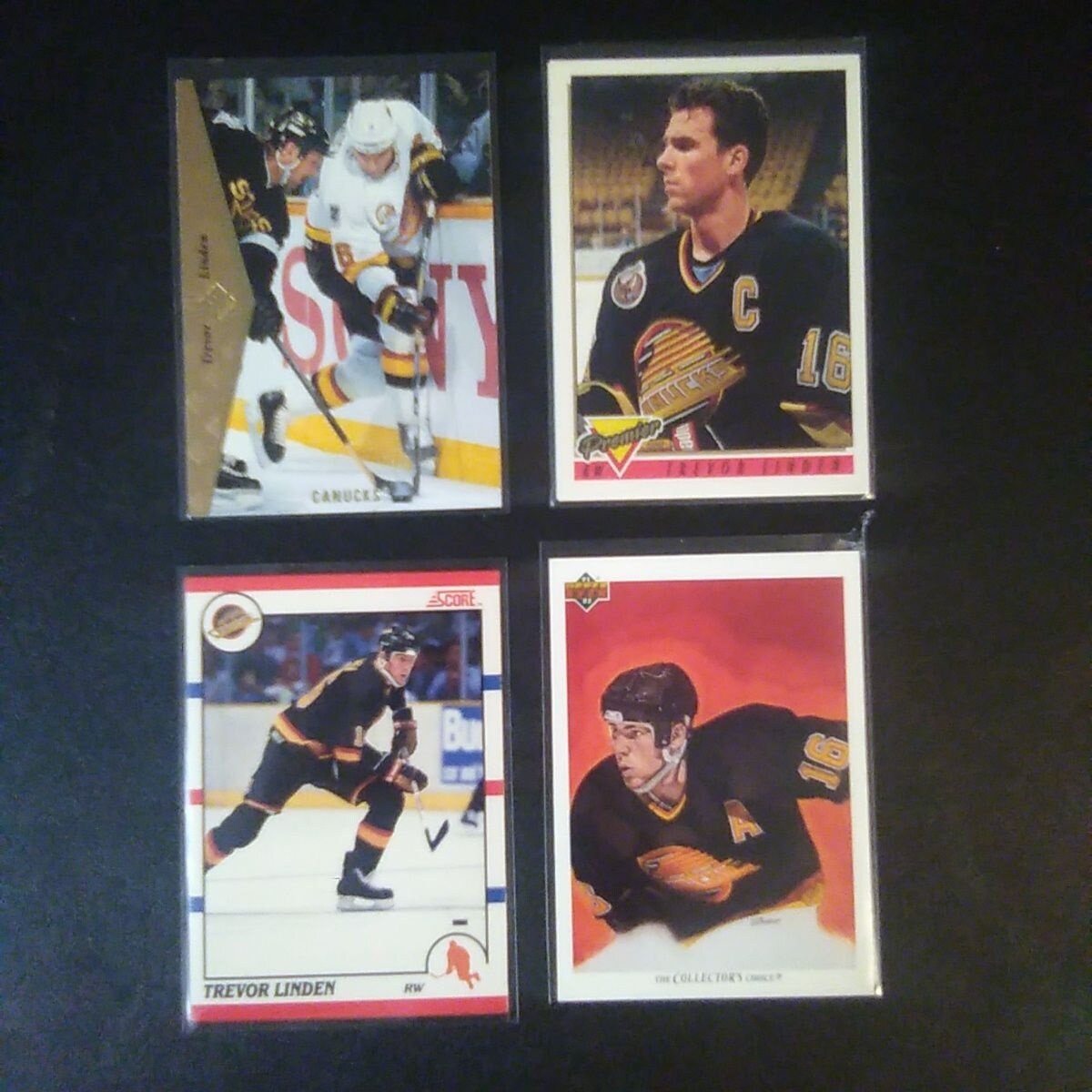 Hockey Cards 4 Trevor Linden Cards / Rare and Collectible / Etsy