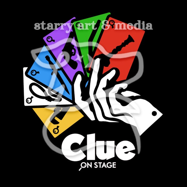 CLUE: ON STAGE - Logo Graphic Digital Download