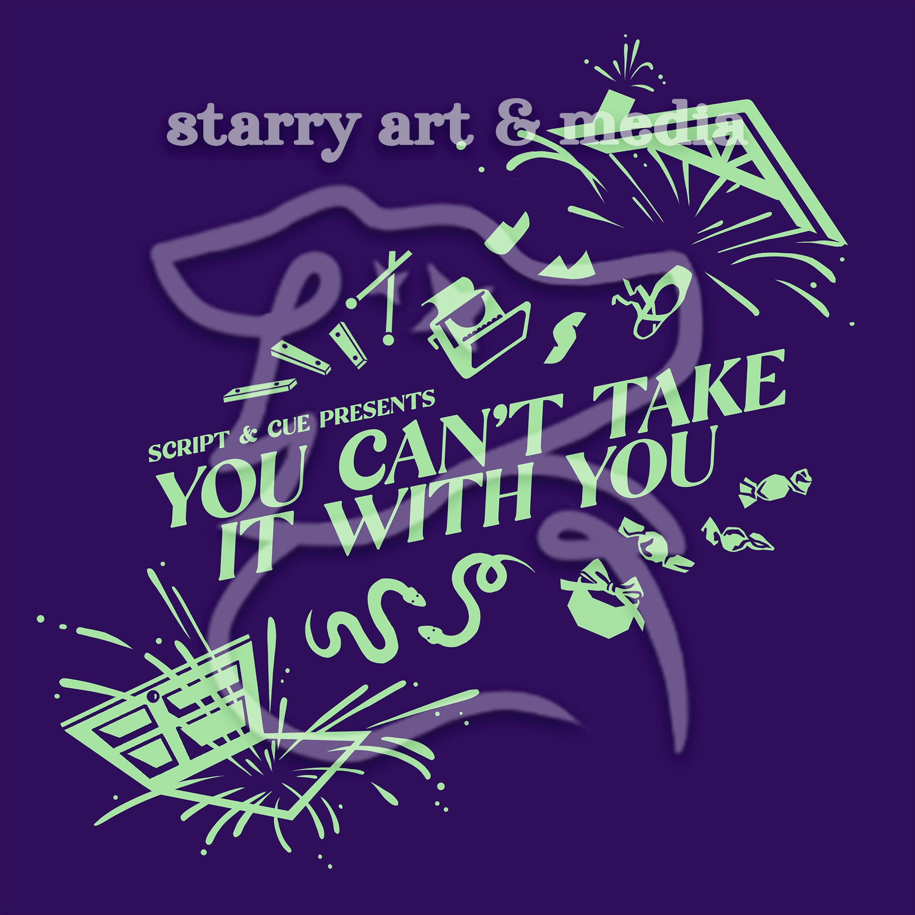 You Can't Take It With You Logo Graphic Digital Download Etsy