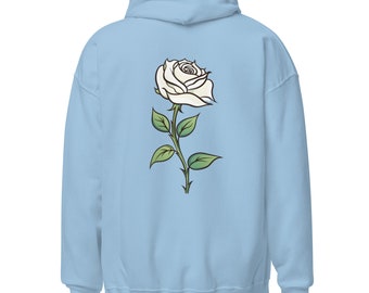 White Rose Hoodie