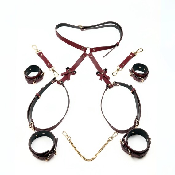 maroon garter belt Femboy Garters - 30+ Styles