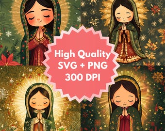virgin mary svg, lady guadalupe, virgin mary png, lady guadalupe svg png, Lady Of Guadalupe art, Virgin of Guadalupe, virgin mary clip art