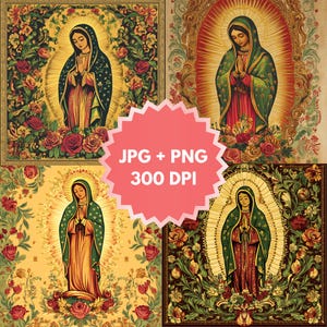 Virgen de Guadalupe png, Virgen María digital, Virgen de Guadalupe arte, Virgen de Guadalupe, madre de Jesús, Basílica de Nuestra Señora de Guadalupe