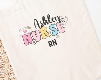 Personalized Nurse Tote Bag, Custom Medical Gift, Nursing Bag, Nurse Student Bag, Doctor Tote Bag, Medical Tote Bag, Custom Medicine bag