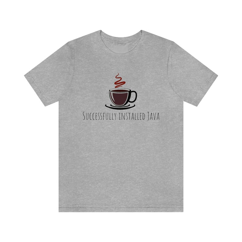 Lustiges IT Shirt - Coffee Java Install - Erfolgreich installiert Java Bild 6