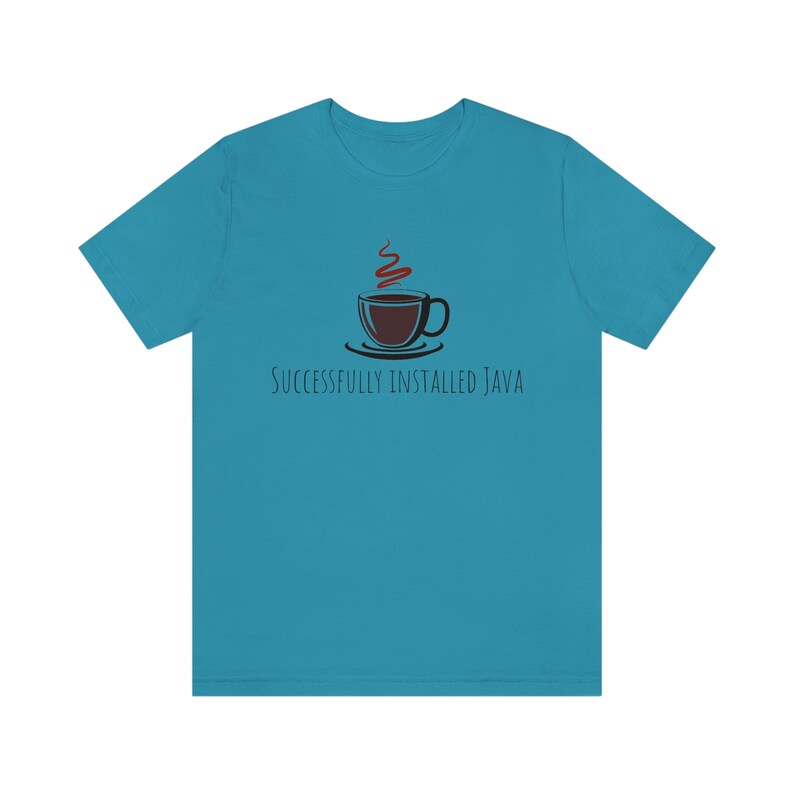 Lustiges IT Shirt - Coffee Java Install - Erfolgreich installiert Java Bild 3