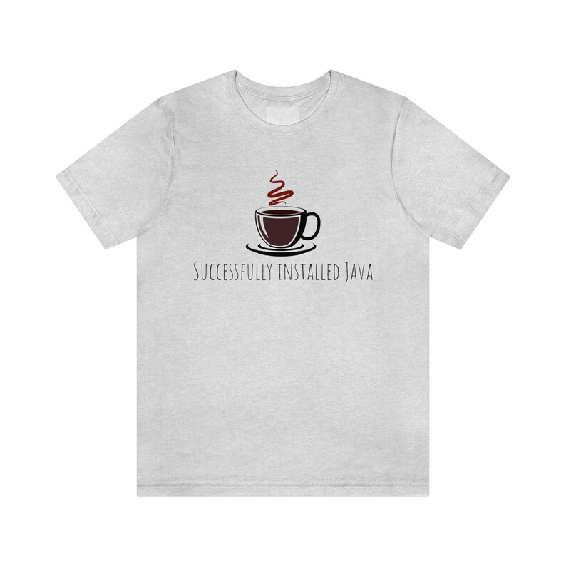 Lustiges IT Shirt - Coffee Java Install - Erfolgreich installiert Java Bild 2