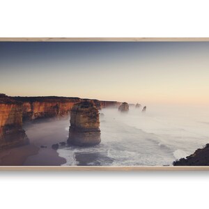Arte para TV con marco Samsung, paisaje escénico, arte para TV con marco, descarga digital
