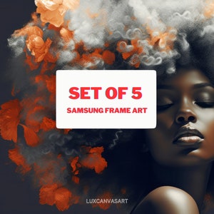 Samsung Frame TV Art | Beautiful African Art Collection | DIGITAL Download Painting | Portrait