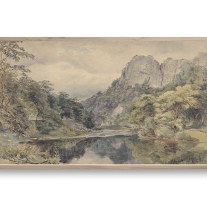 Arte para TV con marco Samsung, Arte para TV con marco, Arte vintage, Descarga digital, Pintura de paisaje