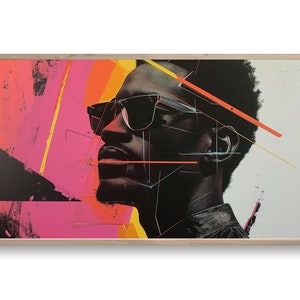 Samsung Frame TV Art | African King Art | DIGITAL Download Painting | Portrait