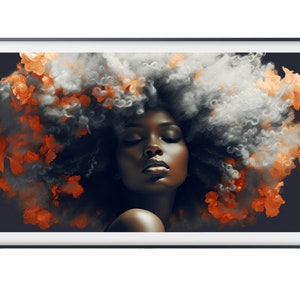 Samsung Frame TV Art | Beautiful African Art | DIGITAL Download Painting | Portrait