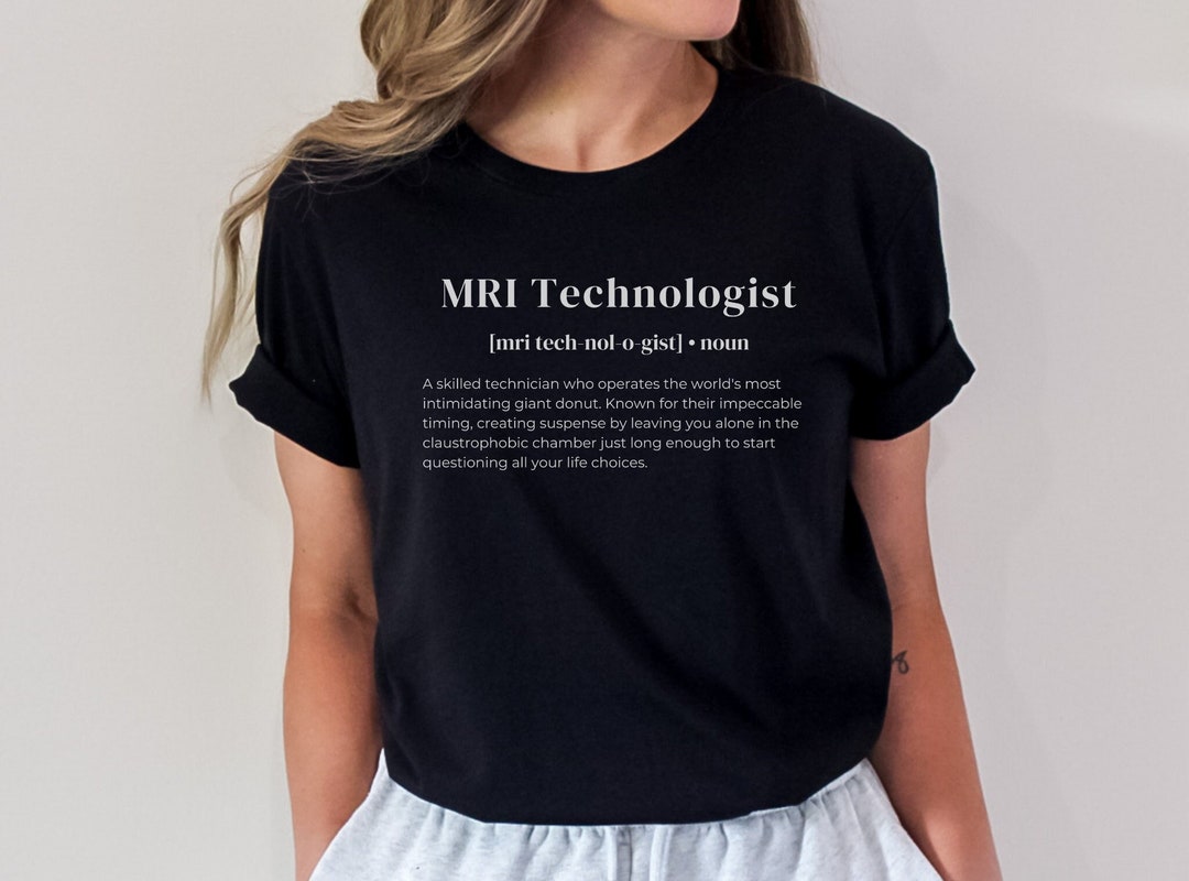 Mri Merch MRI Tech Shirt Funny MRI Gift Unisex Jersey Short Sleeve Tee MRI Life ...