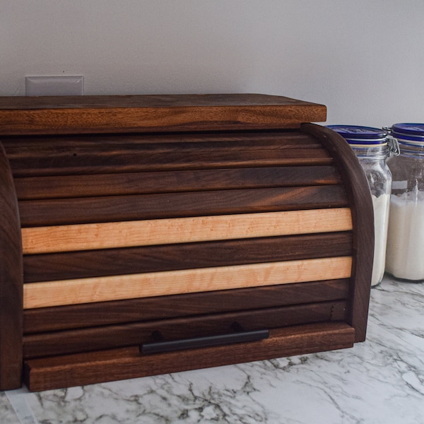 Roll Top Bread Box Etsy
