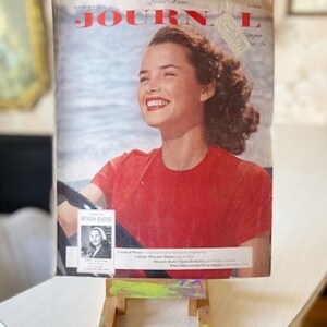 Vintage Zeitschrift | "Ladies Home Journal" Aug. 1949 | Vintage Werbung | Collage & Scrapbooking Materialien | Papier Kunst | Erinnerungsstücke
