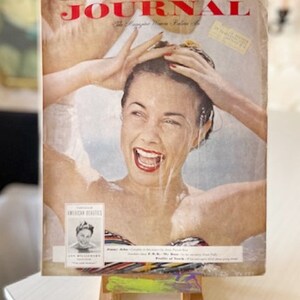 Vintage Zeitschrift | "Ladies Home Journal" Juli 1949 | Vintage Werbung | Collage & Scrapbooking Materialien | Papier Kunst | Erinnerungsstücke