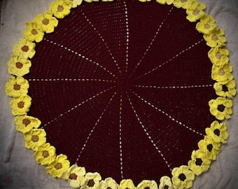 Zonnebloemboeketdeken