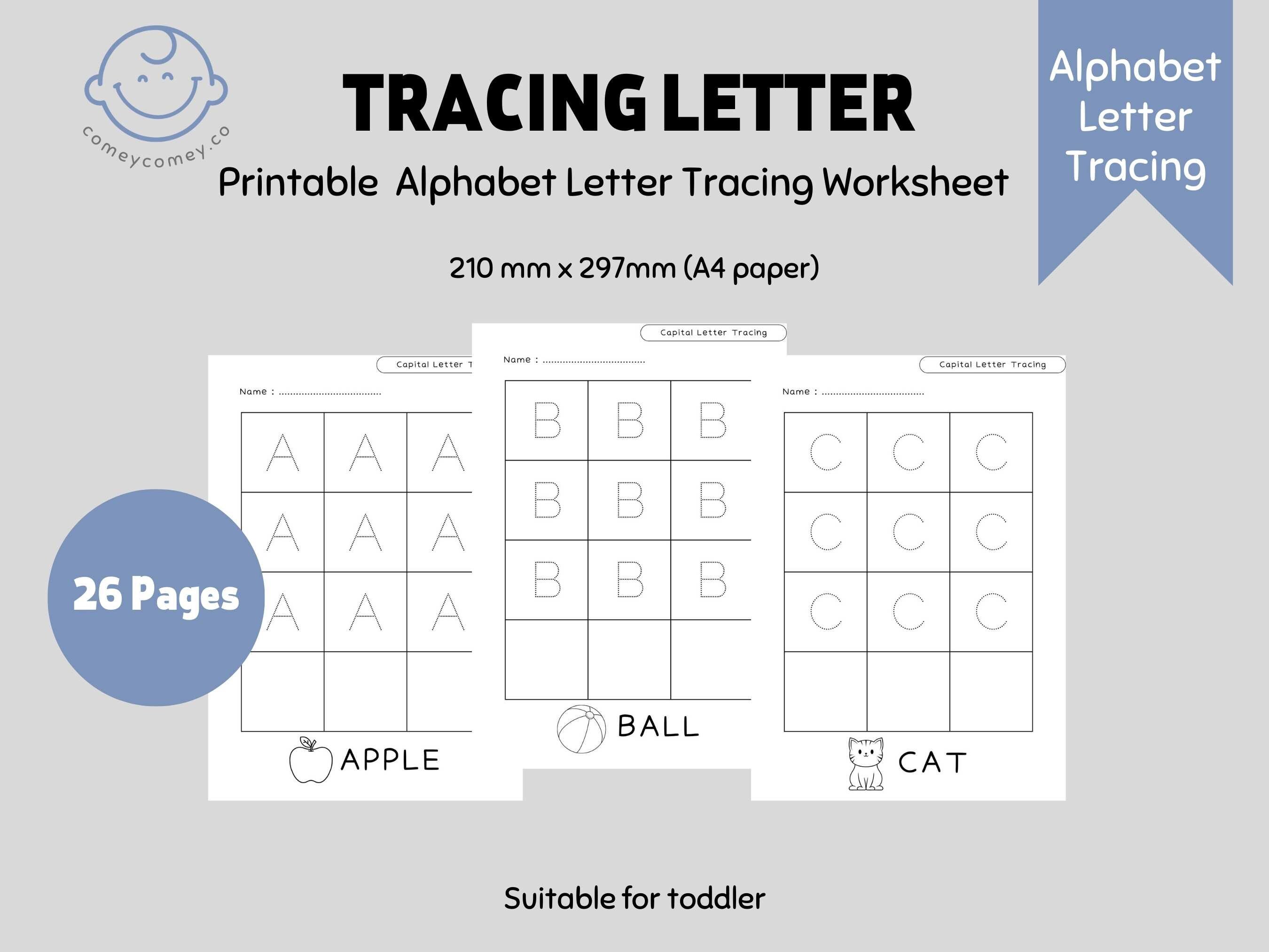 Abc Letters and Numbers Tracing Book for Kids: Letter Tracing Book For Kids  Ages 3-6: A Fun Practice Workbook To Learn The Alphabet. With drawings for