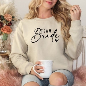Team Bride Sweatshirt, Bride Shirt, Bachelorette Party Shirts, Bridesmaid Tee, Bridesmaid Proposal Gift, Bachelorette Gift, Bride Squad Tee