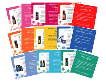 Ätherische Ölmischung PDF zum Ausdrucken