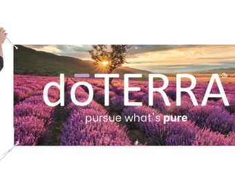 doTERRA Banner Lavendel PDF Printable & BONUS PNG Datei